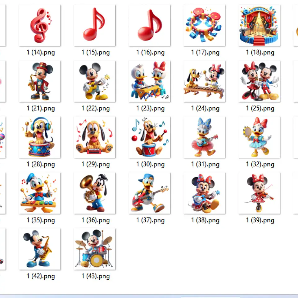 Kit Digital Disney Musical - Ilustradeb 3
