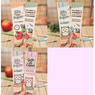 Arquivo Dia dos Professores Marca páginas - Telma