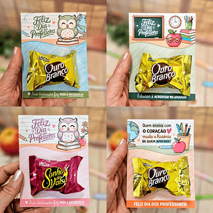 Arquivo Dia dos Professores Card Bombom - Telma