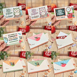 Arquivo Dia dos Professores Caixa KitKat Evelope - Telma