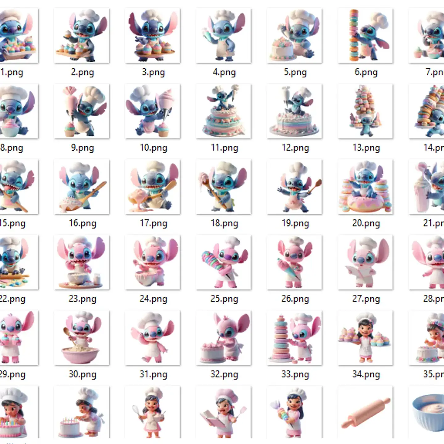 Kit Digital Confeitaria do Stitch - Eternize 2