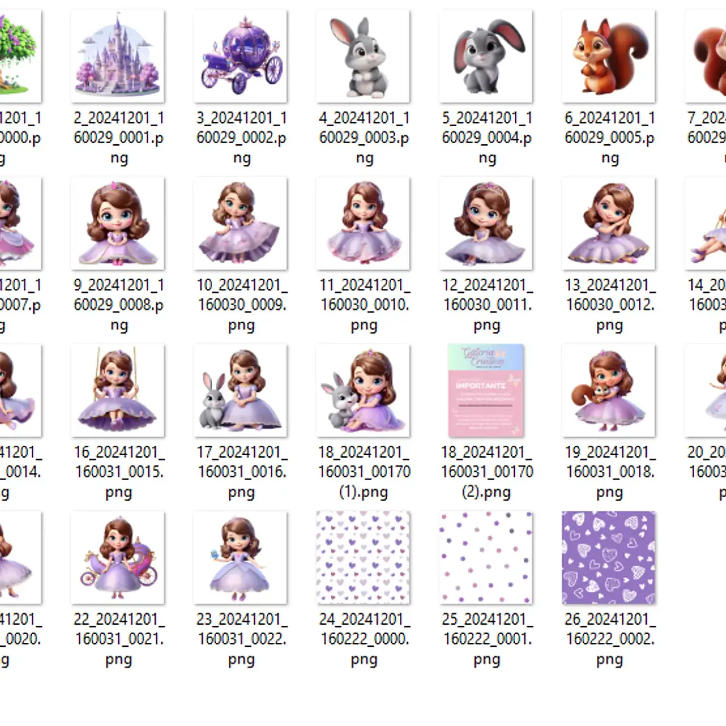 Kit Digital Princesinha Sofia - MK 2