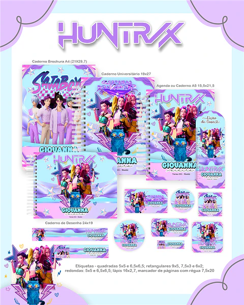 Arquivo Escolar Huntrax - Pamella