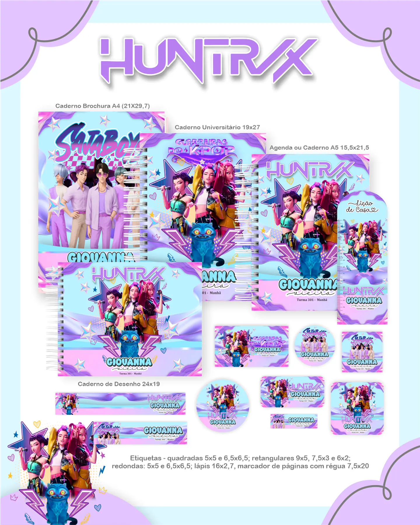 Arquivo Escolar Huntrax - Pamella 1