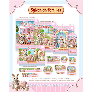 Arquivo Escolar Sylvanian Families - Pamella