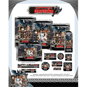 Arquivo Escolar Como Treinar Seu Dragão - Pamella