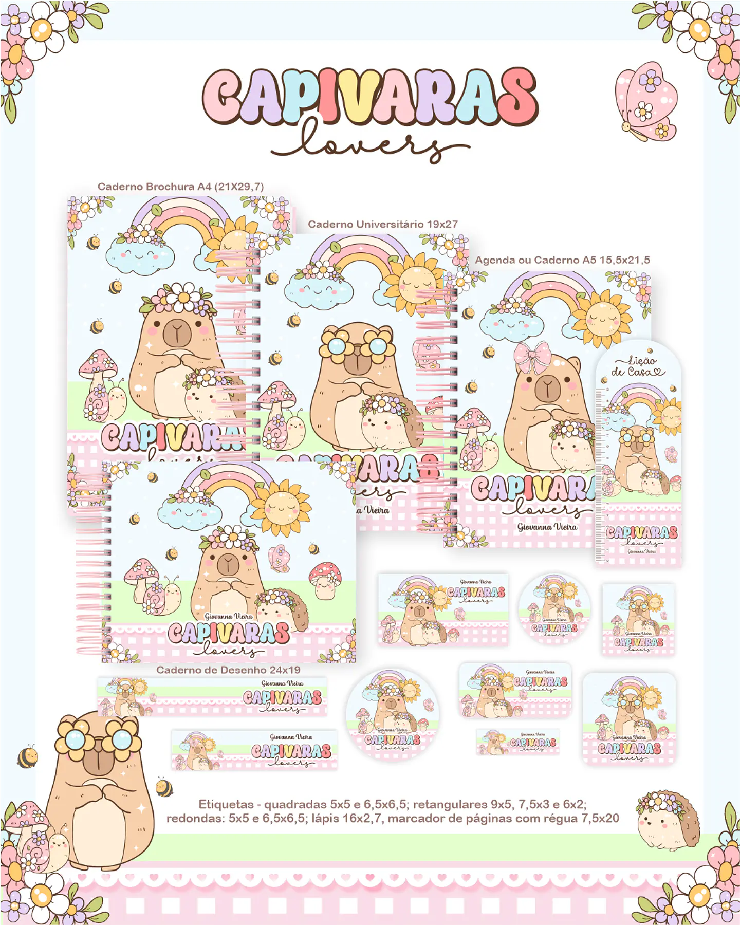 Arquivo Escolar Capivaras Lovers - Pamella 1