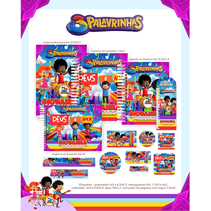 Arquivo Escolar 3 Palavrinhas - Pamella