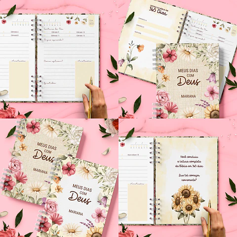 Arquivo Combo Devocional Flores e Cores - Bicho Papel