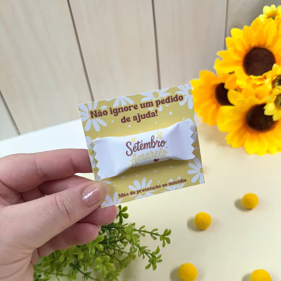 Arquivo Setembro Amarelo Balinha + Card - Madi 1