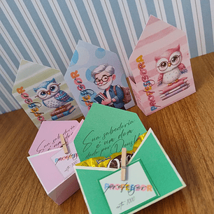 Arquivo Caixa Envelope Professores - Perfeita Arte