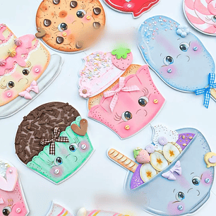 Arquivo Apostila com Moldes Doçuras - Sabrinartes