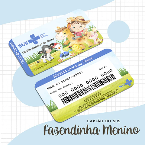 Arquivo Cartão do Sus Fazendinha Menino
