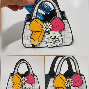 Arquivo de Corte Bolsinha Professor - Criar Bv