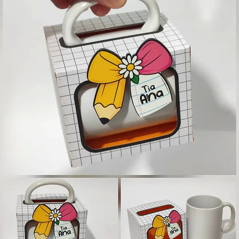 Arquivo Caneca Laço Básica Professor - Criar Bv