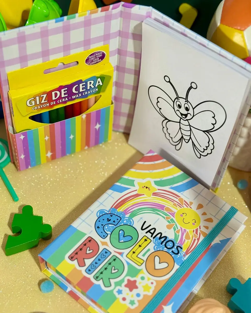 Arquivo Dia das Crianças Carteira Vamos Colorir - GB 1