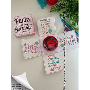 Arquivo Caixinha Explosão Professores - Crisolart