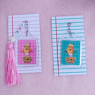 Arquivo Chaveiro Super Professor (a) - Dhama dos Papéis