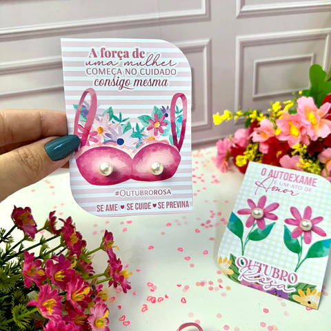 Arquivo Outubro Rosa Card Brinco - Madi