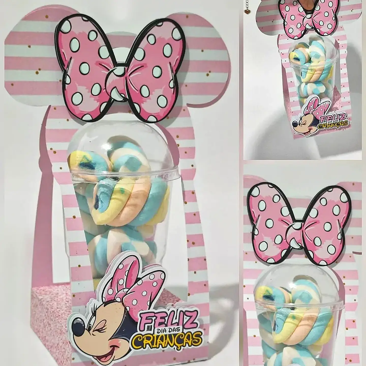 Arquivo Dia das Crianças Copo Bolha Minnie - Criar BV 1