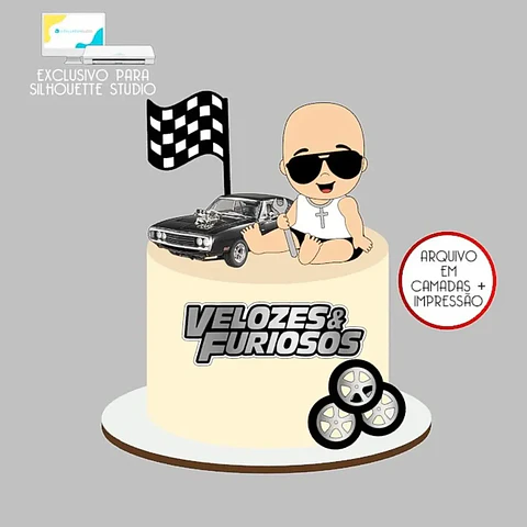 Arquivo Topo de Bolo Velozes e Furiosos