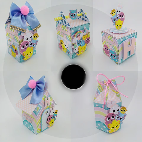 Arquivo de Corte Bolo Fofos