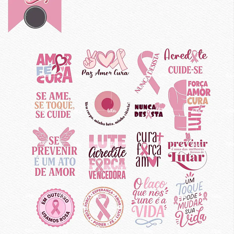 Kit Digital Outubro Rosa 3