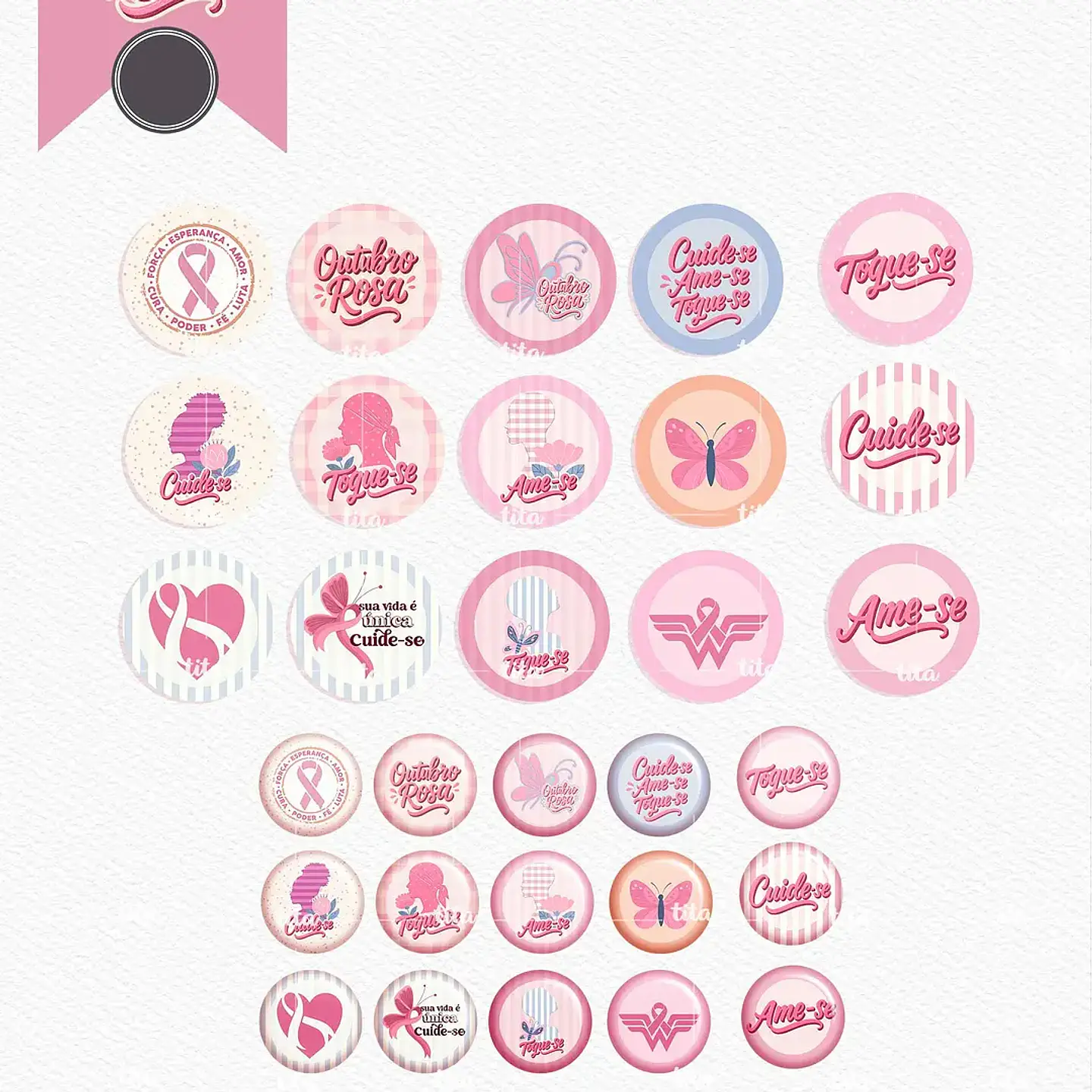 Kit Digital Outubro Rosa 4