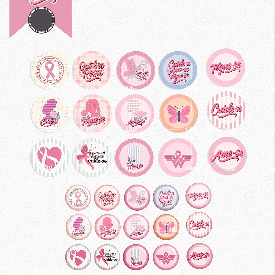 Kit Digital Outubro Rosa 4