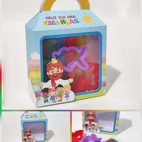 Arquivo Dia das Crianças Kit Massinha Cristão - Criar Bv