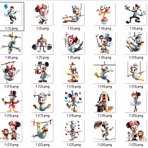 Kit Digital Disney Circus 2 - Ilustradeb