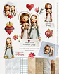 Kit Digital Sagrado Coração Maria e Jesus - Carinas Paper - Thumbnail 1