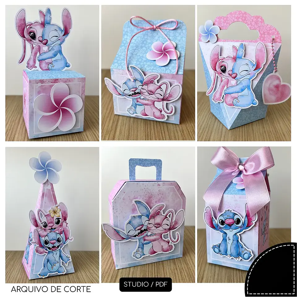 Arquivo de Corte Lilo e Stitch - Mimos Digitais 1