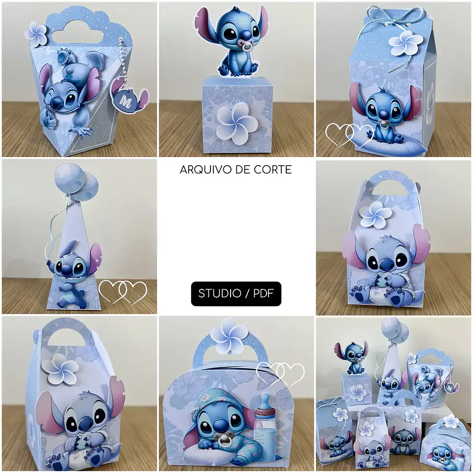 Arquivo de Corte Lilo e Stitch - Mimos Digitais 1