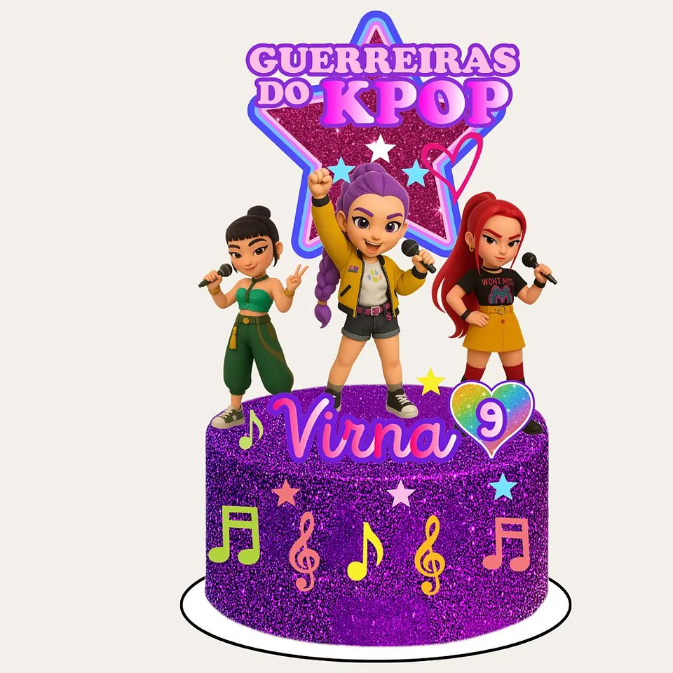 Arquivo Topo de Bolo Kpop - Virna 1