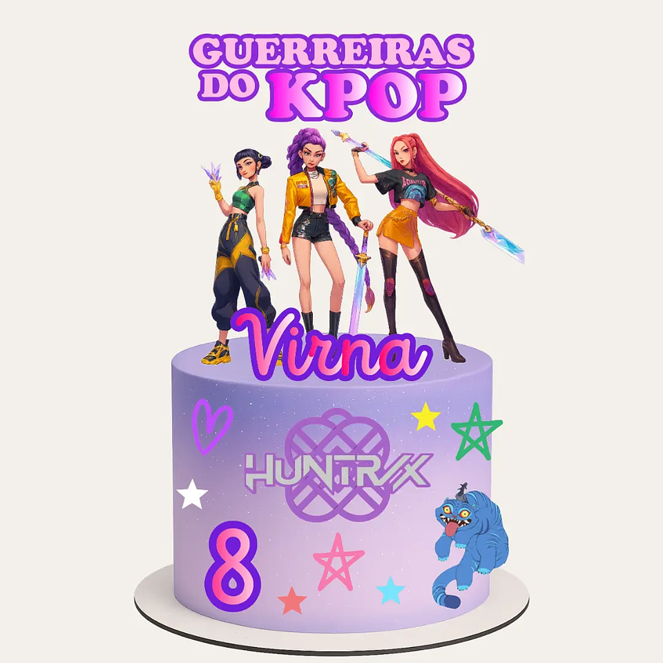 Arquivo Topo de Bolo Kpop - Virna 1