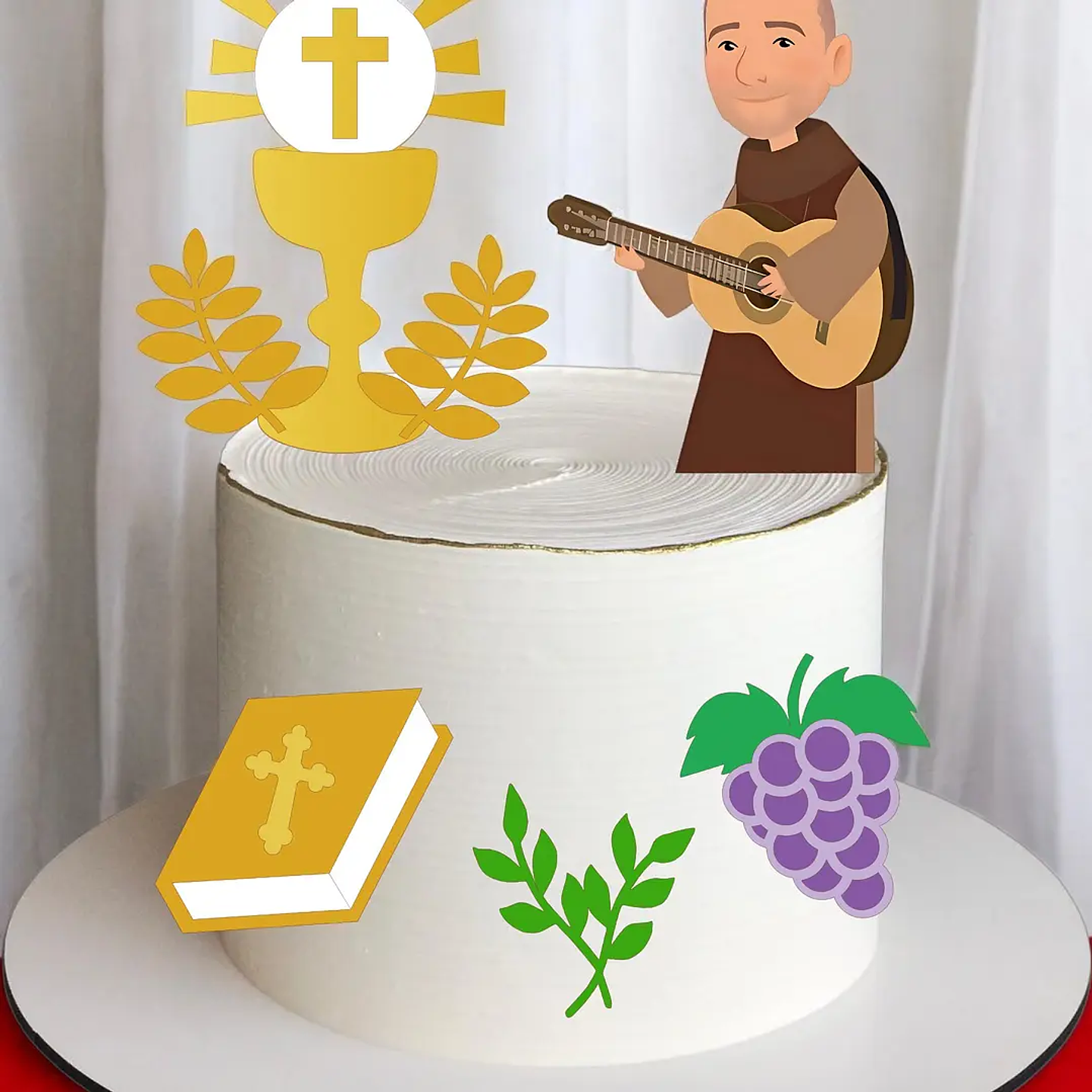 Arquivo Topo de Bolo Frei Gilson - Virna 1