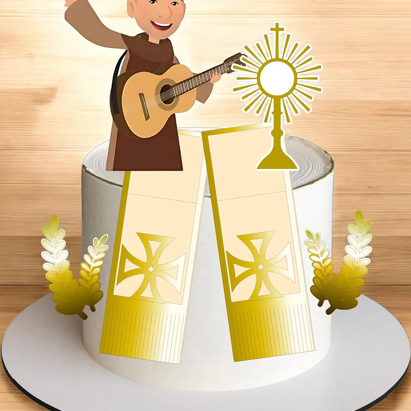 Arquivo Topo de Bolo Frei Gilson - Virna 1