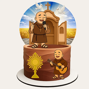 Arquivo Topo de Bolo Frei Gilson - Virna