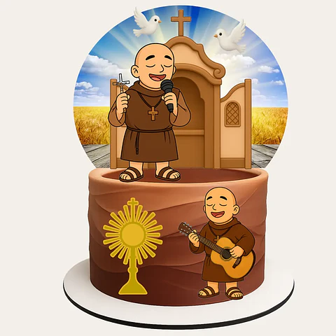 Arquivo Topo de Bolo Frei Gilson - Virna