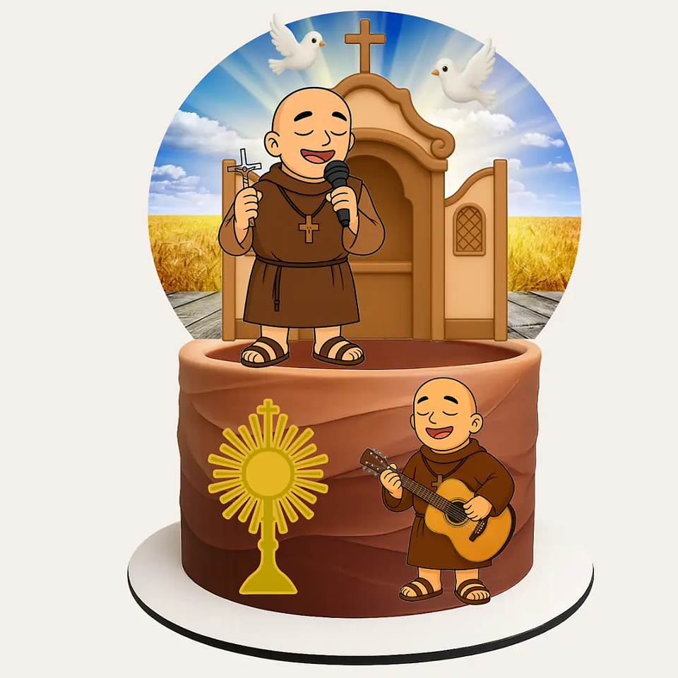 Arquivo Topo de Bolo Frei Gilson - Virna 1