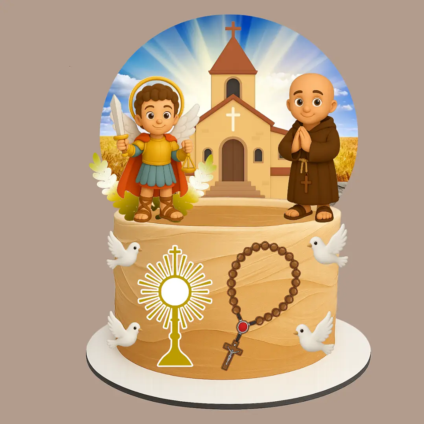 Arquivo Topo de Bolo Frei Gilson - Virna 1