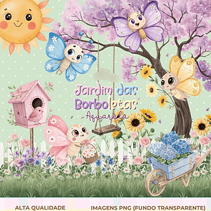 Kit Digital Jardim das Borboletas