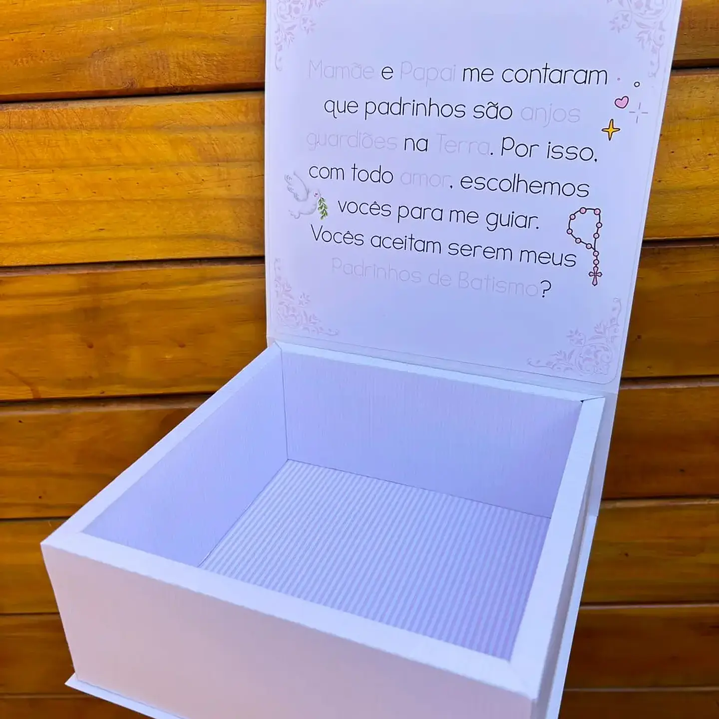 Arquivo Caixa Batizado Padrinhos - Arquivos Gritti 4