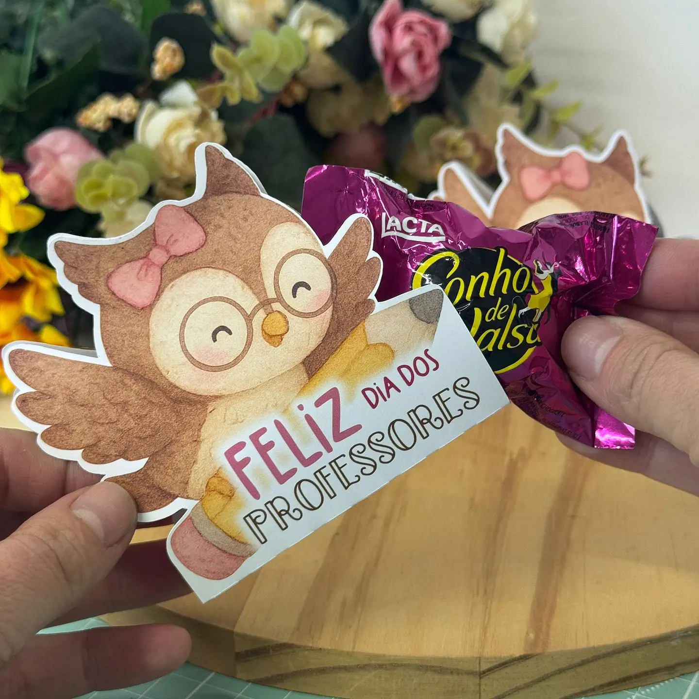 Arquivo Porta Bombom Professores - A Sua Maneira Festas 2