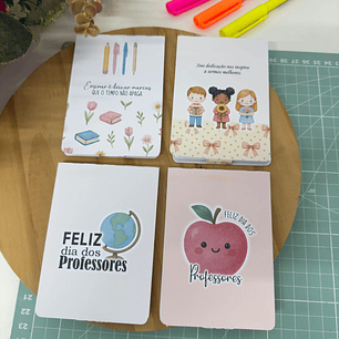 Arquivo Bloquinhos Professores - A Sua Maneira Festas