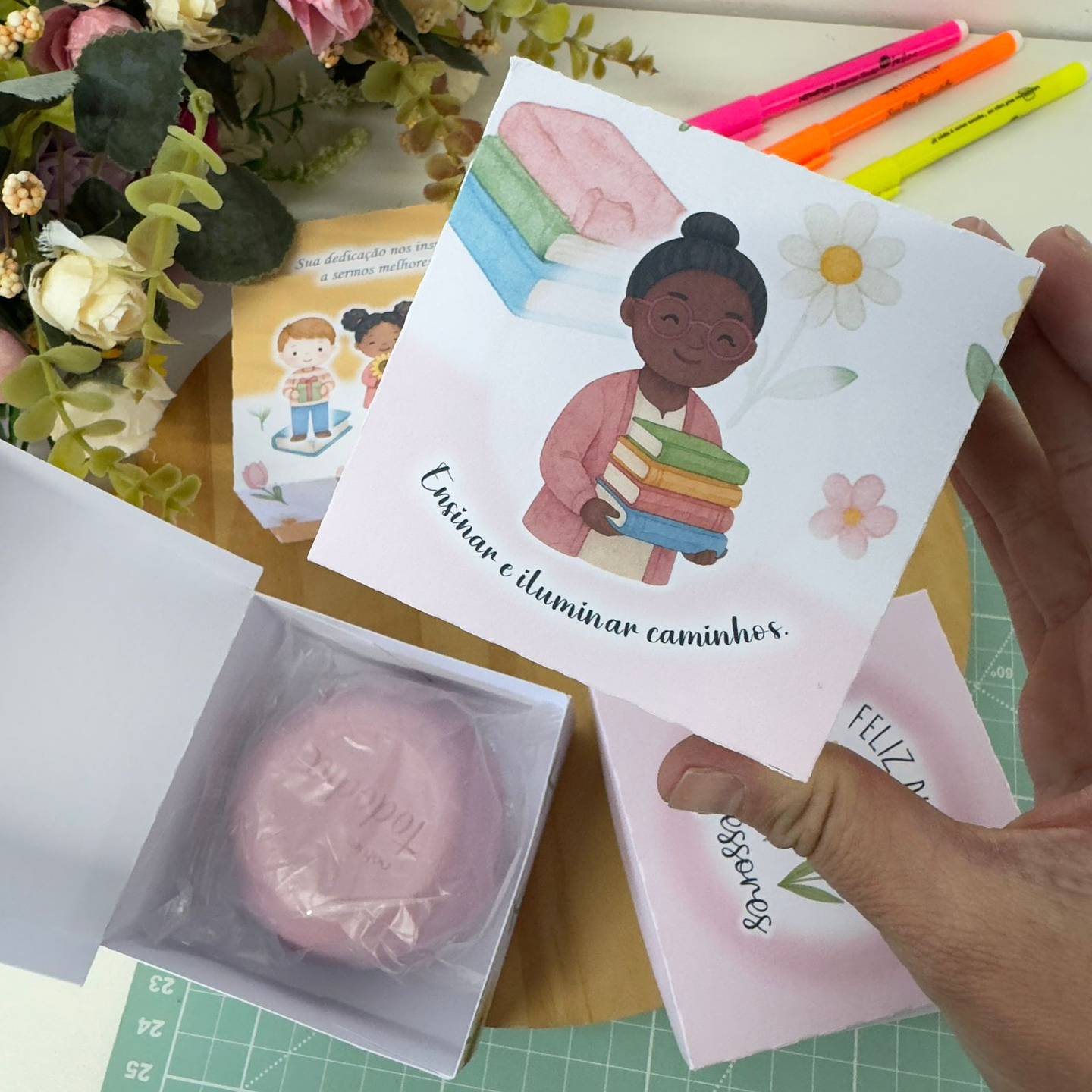 Arquivo Caixa Sabonete 4 Doces Professores - A Sua Maneira Festas 1