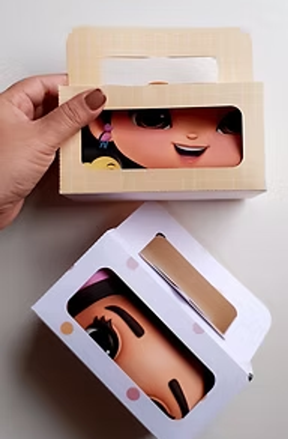 Arquivo Caixa Ecobag Fofa Somente Molde - Atelie Claudia Ferreira 1