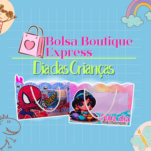 Arquivo Dia das Crianças Combo Bolsas Boutiques - Ateliê Arquivos