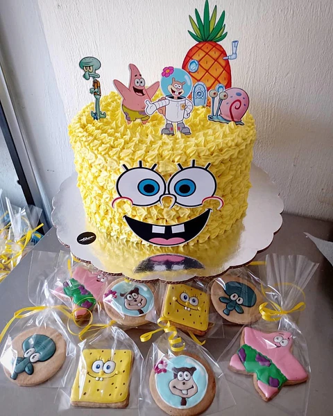 Arquivo de Corte Topo Bob Esponja 